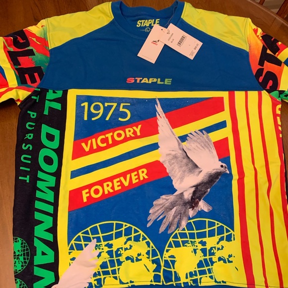 MENS STAPLE RENOWN NWT SWEATSHIRT PLUS STAPLE USED HOODIE SIZE LARGE - Picture 16 of 16